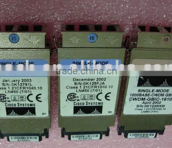 Cisco CWDM-GBIC-XXX GBIC Transceiver