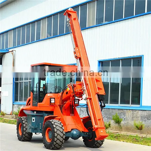 Wheel Loader Mounted Pile Driver for Both Hammer and Screw Piles photo-5