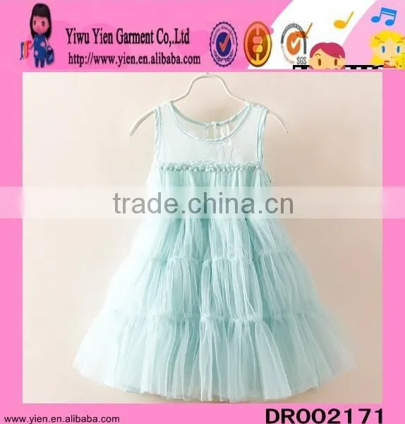White Lace Baby Princess Dress Good Quality Baby Princess Dress photo-3