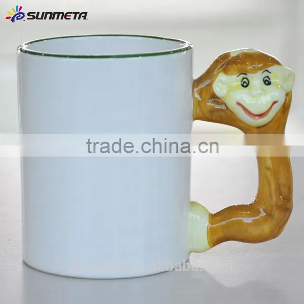 11oz Souvenir Sublimation Drinkable Animal Shaped Mugs photo-5