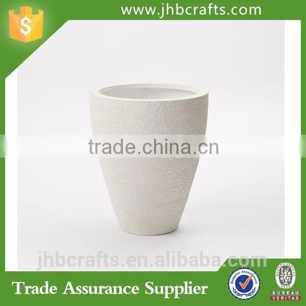 Ridged Stone Planters Cheap Garden Flower Pots photo-5