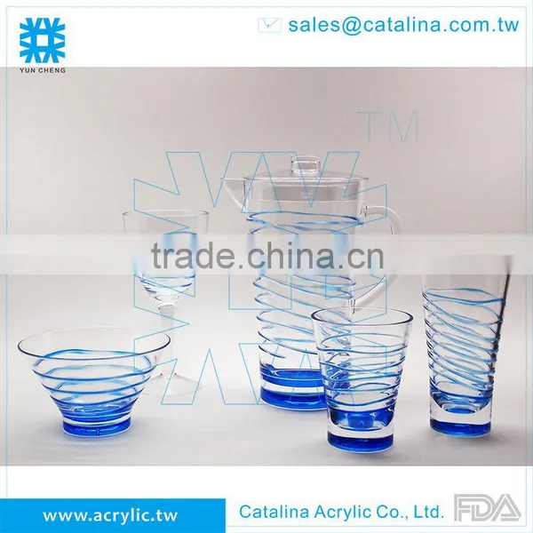 Acrylic 251ML Water Glass photo-3