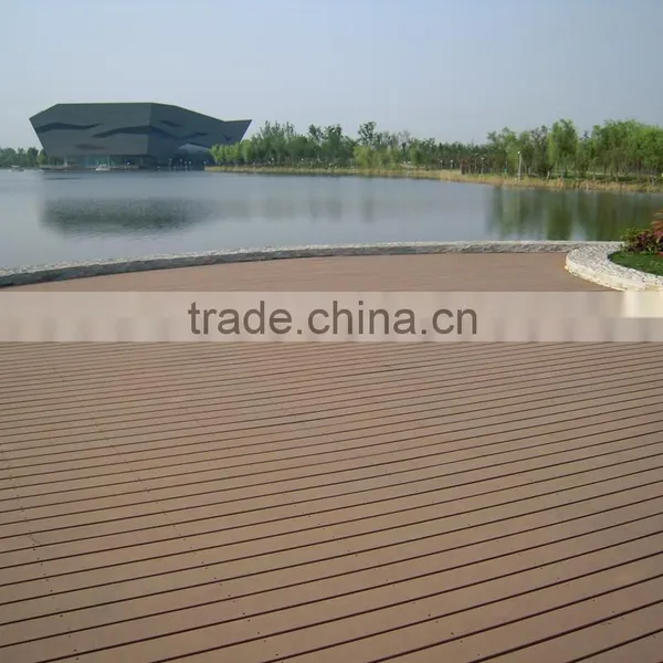Hot Sale WPC Decking Anti-UV Wood Plastic Composite Outdoor Flooring With Wood Grain photo-6