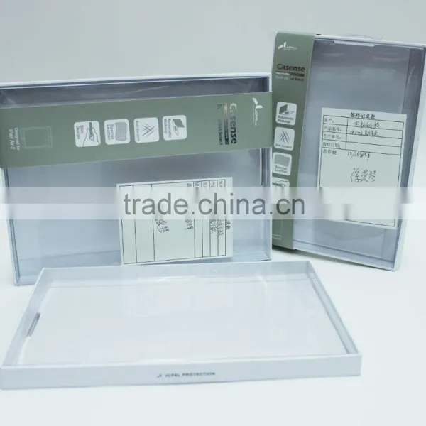 White Cardboard Paper Box With PVC Window photo-2