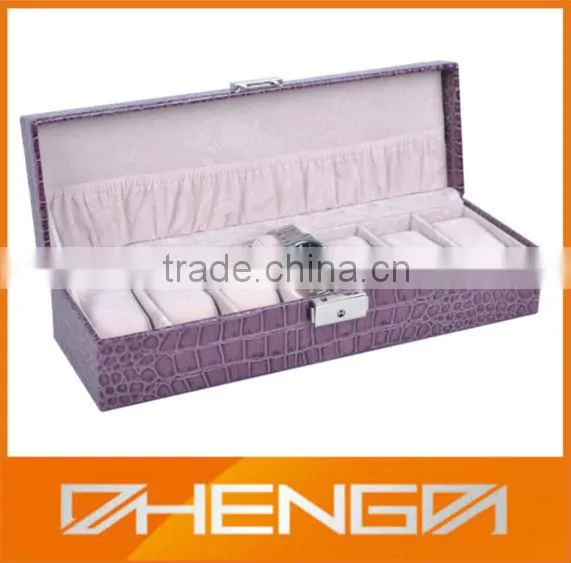 Good Quality PU Leather Cufflink Box Custom Made in China photo-6
