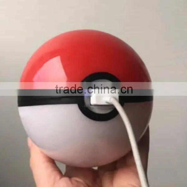 (Lowest Price) Game Cosplay Pokeman go 12000mah Power Bank Pokeball Mobile Charger With LED Light Pokemon photo-2