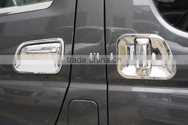 Toyota Hiace 2005-2016 Front Middle Chrome Outer Outside ABS Chrome Door Handle Bowl Case Cover photo-4