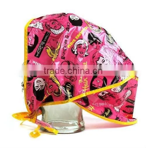 Fashion Plastic Rain Bonnet/folding Rain Hat photo-3