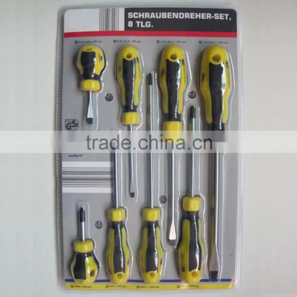 PP+TPR Double Color Plastic Handle, Phillip, Slotted Screwdriver photo-4