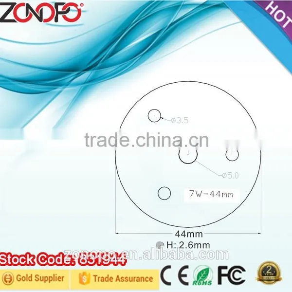 7w Economy Aluminum Ra80 90lm Candle Light Ceiling Light Traic Led Driverless ac Module photo-2