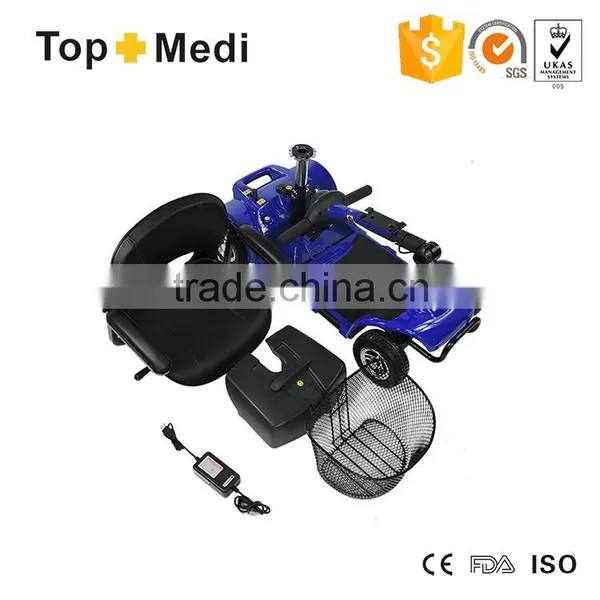 Lead Acid Folding Mobility Disabled Scooter With CE Approval/silla de Ruedas Electrica Scooter photo-2