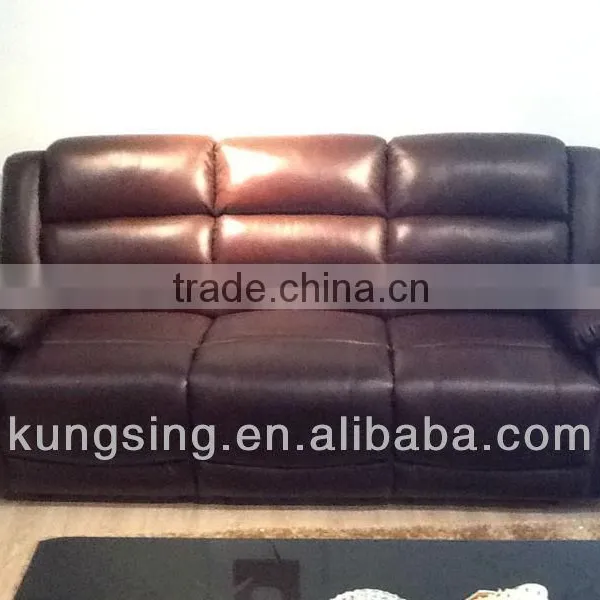 Modern Classic Belgium Cow Leather Sofa Furniture