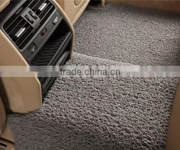 Custom Washable Pvc Coil Carpet Cushion Mat With Foam Backing photo-3