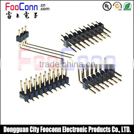 2.54mm Pin Header Single Row Straight/Right Angle Connector photo-3