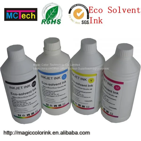 eco solvente dx5 ink tinta eco solvente for Dx5 print head plotter