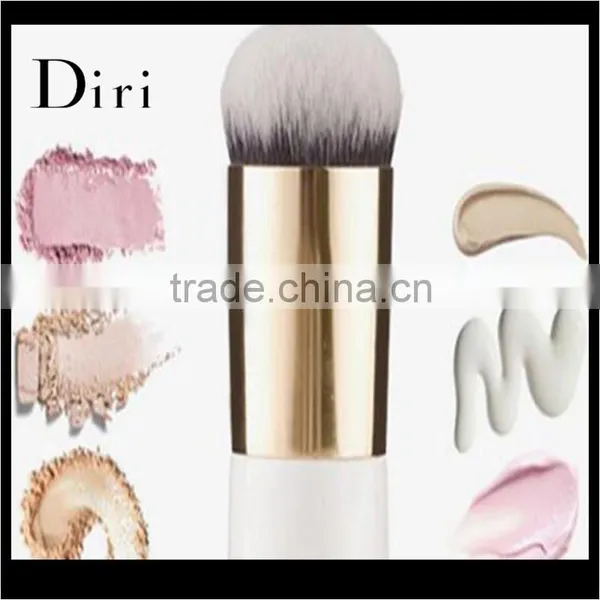 Hot Selling White Handle Gold Ferrule Makeup Brush of Foundation Brush photo-5