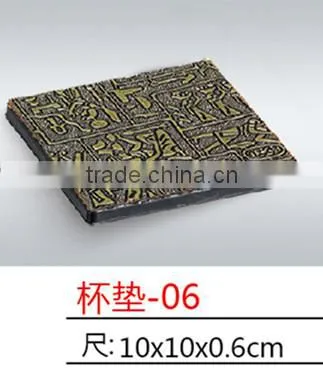 Square Plastic Imitation Cup Mat photo-5