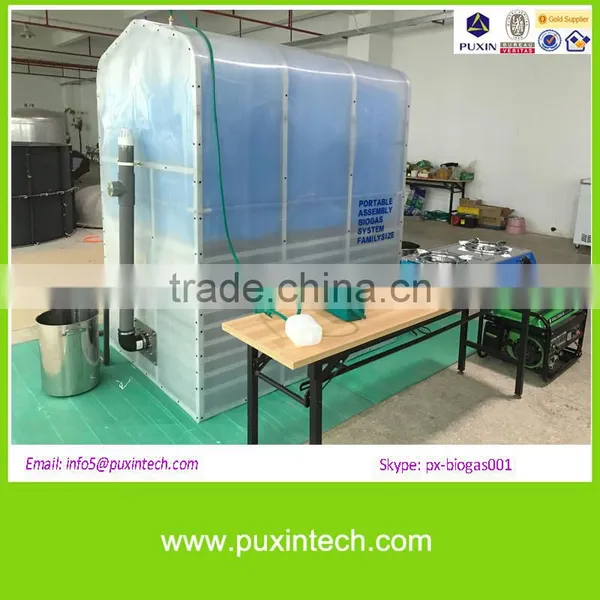 No Smell Mini Size Portable Food Waste Biogas System photo-3