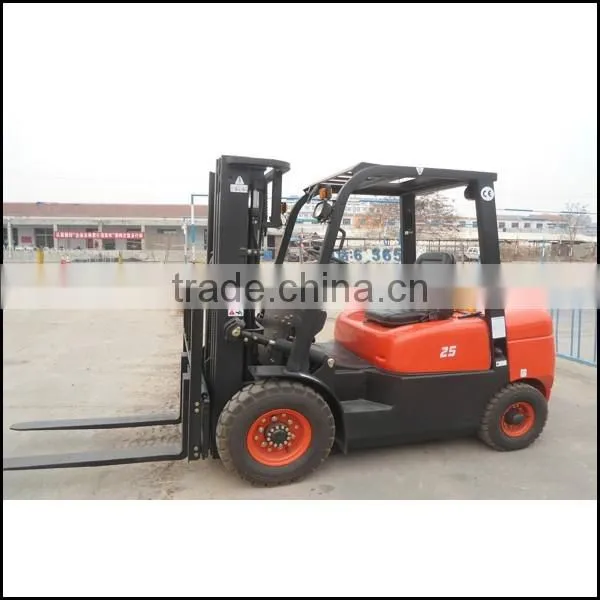 China Low Price 2 Ton Diesel Forklift Truck With 3 m Lifting Height photo-2