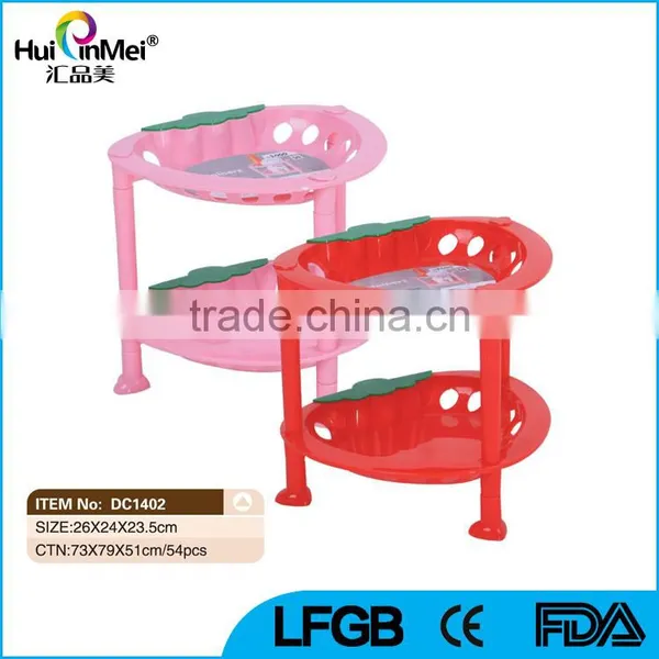Small Sundries Plastic Living Room Corner Shelf