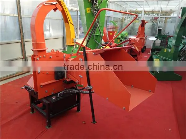 CE Approved Tractor PTO Driven Wood Chipper With Hydraulic Feeding photo-6