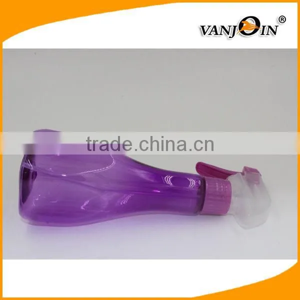 Purple Color 250ml Plastic Refillable Spray Trigger Mist Bottle photo-2