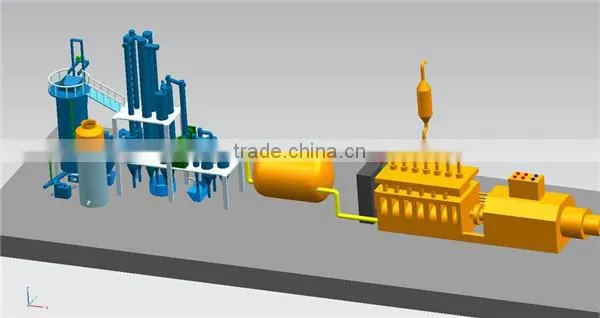 Good Salling 200 kw MSW/gasifier/biomass Gasification Power Plant for Africa photo-5