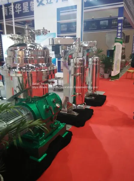 Automatic Virgin Coconut Oil Centrifuge Vertical Type 3-phase Separation Disc Rotate Oil Separator for Coconut/purifier photo-3