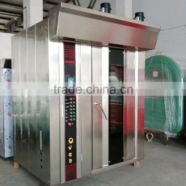 32 Trays Plate Safety Siren Electric Rotary Oven photo-3