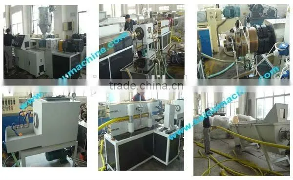Cable Protection Spiral Pipe Machine photo-4