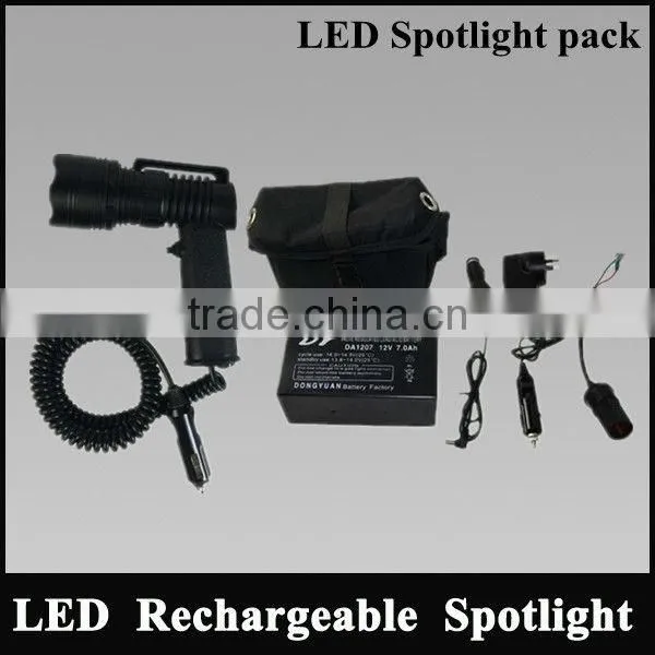 Portable Hunting Gear Outdoor Hunting Equipment 12V Cigar Plug T6 LED 10W Model NFL-LA-10 Handheld Super Bright Searching Light photo-5