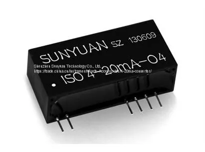 2-Wire Passive 4-20mA to Voltage Signal Converter 3KV Isolation