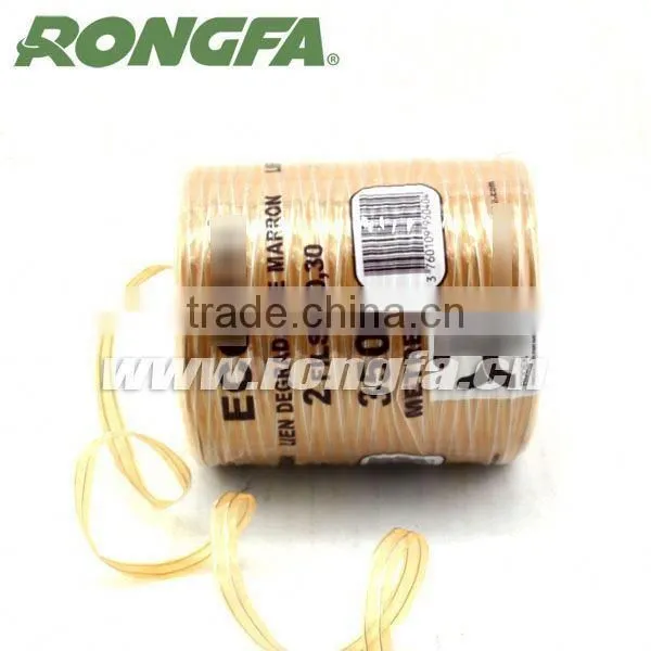Transparent Plastic Coated Double Wire Plant Twist Tie photo-2