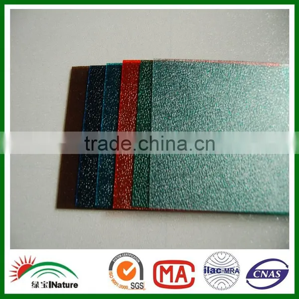 China Supplier Polycarbonate Diamond Sheet Polycarbonate Big Embossed Sheet Polycarbonate Granules photo-6