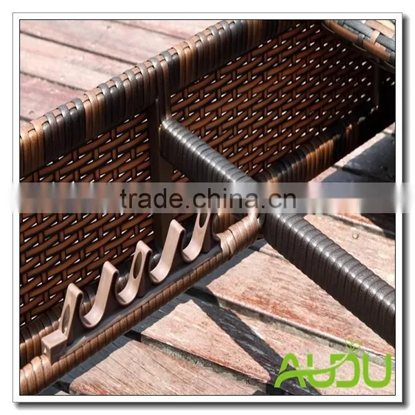 Audu Atlanta Pool Wicker Outdoor Lounger photo-3