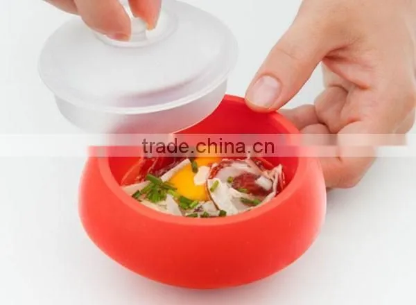 Silicone Egg Jambalaya Pastry Cooker Shaper Mold Microwave Oven Use photo-3