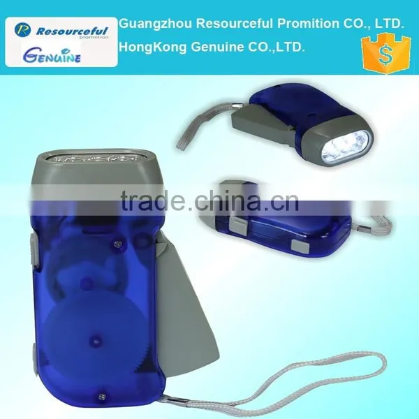 New premium emergency LED dynamo flashlight
