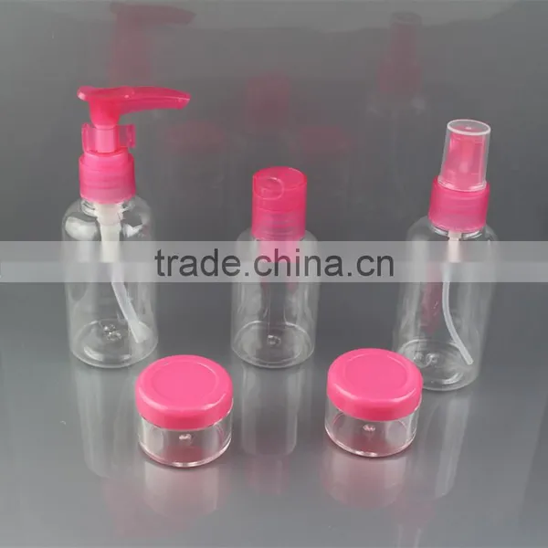 Pvc Bag Package Transparent Spray Bottle Pump Bottle Plastic Bottle Set for Cleaning Products photo-4