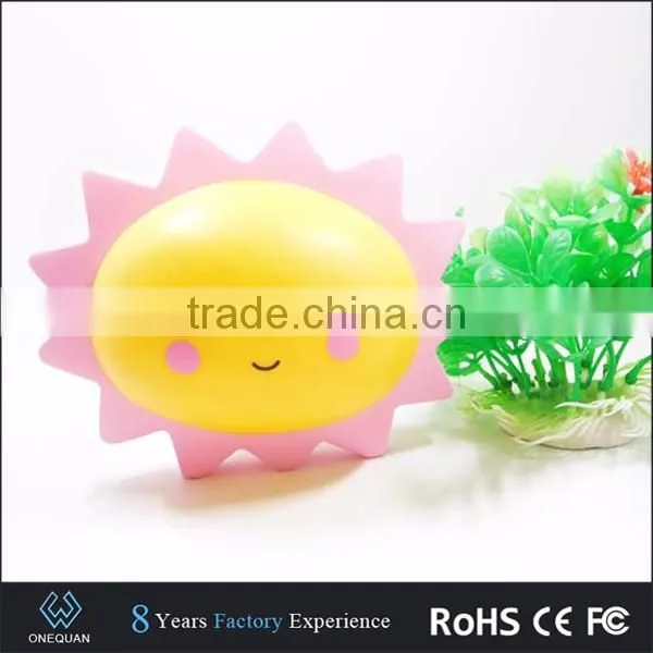 2017 Novelty Sun LED Night Light for Kids Cute Baby Small Safe Night Light photo-4