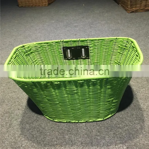 Wholesale Plastic Quick Releases Supply High Quality Classic PP Bicycle Basket photo-2