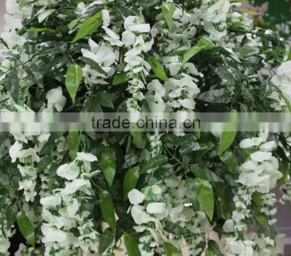 Artificial Wisteria Tree,white Wisteria Flower Tree/small Size Flower Tree photo-2