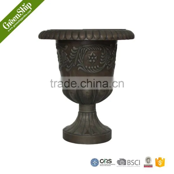 Unique Flower Pots Two Parts Assembly Garden Decoration photo-2