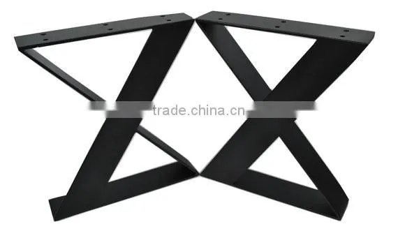 Fashional X Shape Furniture Feet Metal Park Bench Leg FF-160 photo-2