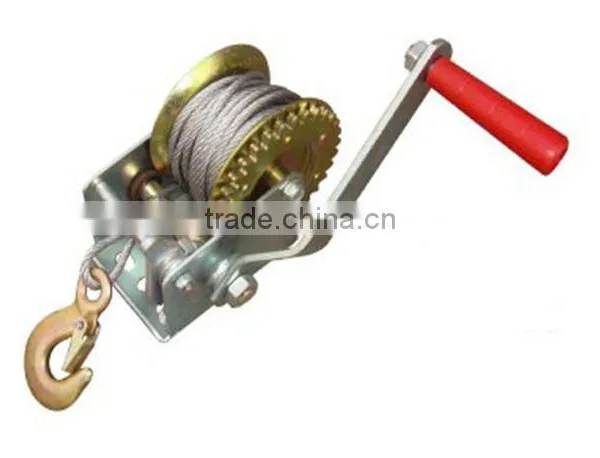 362865-2 Cable 800 Lbs Capacity 1200 Lbs Breaking Force 3.2:1 Gear Ratio Hand Winch photo-2