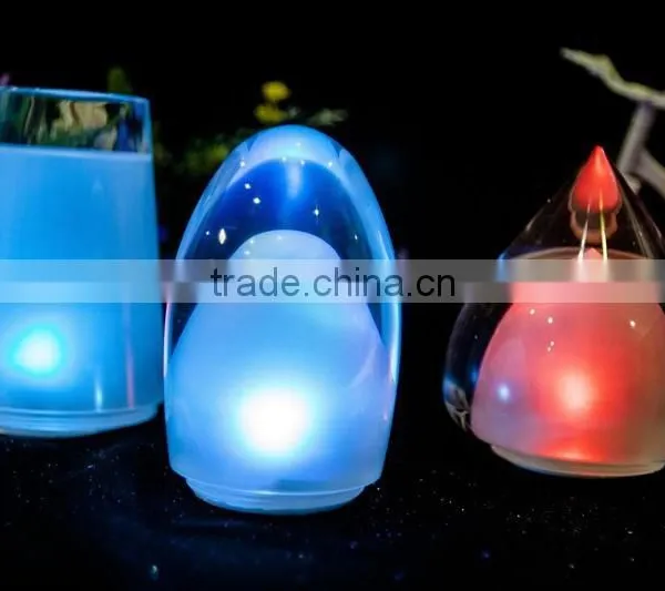 Newfashioned Led Two-double Tapered Table Lamp photo-4