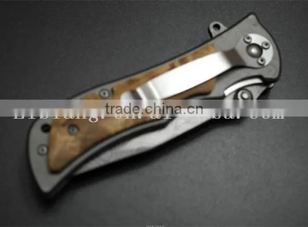 Special Gift for Men 400C Damascus Folding Knife photo-6