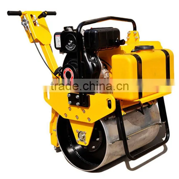 Walk Behind Single Drum 8 Ton Vibratory Roller,mini Vibratory 1 Ton Roller for Sale photo-3