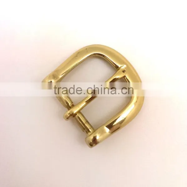 End Bar Solid Brass Buckle With One Prong, Belt Buckle photo-3