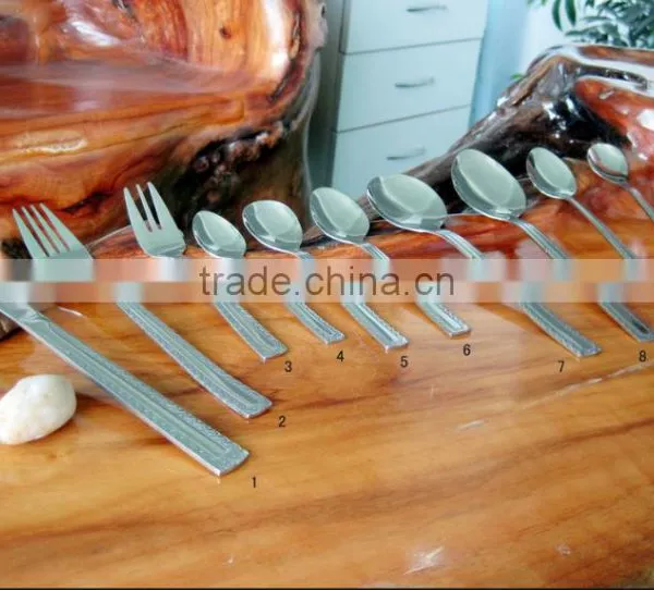 18/8 Stainless Steel Flatware;Eco-Friendly Serving Cutlery Set; Good Quality Types of Hotel Cutlery; photo-3