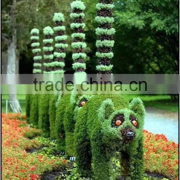 2017 Top Sale Can be Customized for Gardens Artificial Topiary Animal Artificial Topiary Ball photo-2